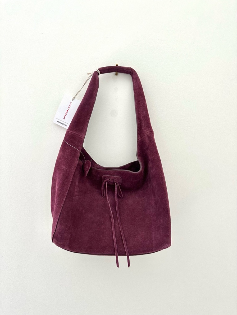 Lucky Brand Bow Bag Mini Burgundy